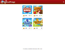 Tablet Screenshot of gamepoint.com